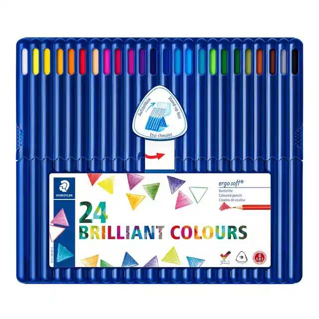 KLEURPOTLODEN STAEDTLER ERGOSOFT ABS