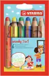 KLEURPOTLOOD STABILO 880 WOODY 3 IN 1