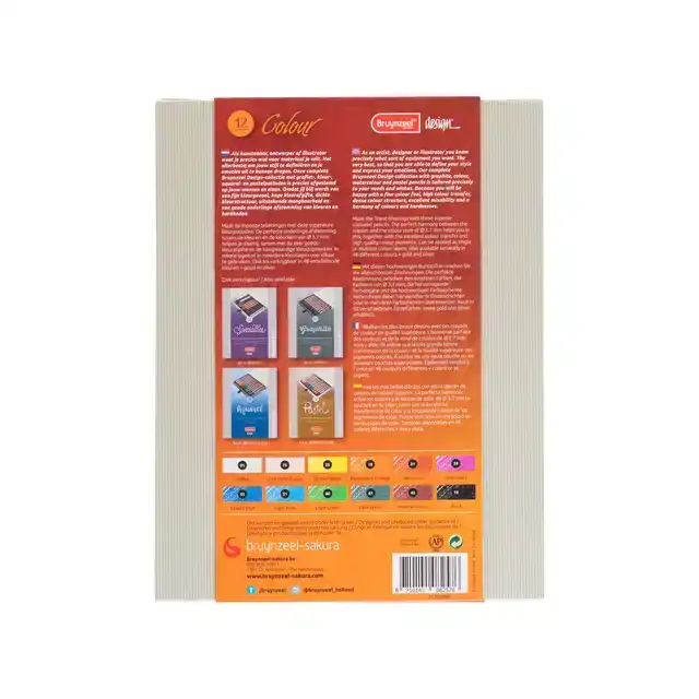 KLEURPOTLOOD BRUYNZEEL DESIGN 12ST