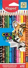 KLEURPOTLOOD MAPED COLORPEPS ANIMALS 12