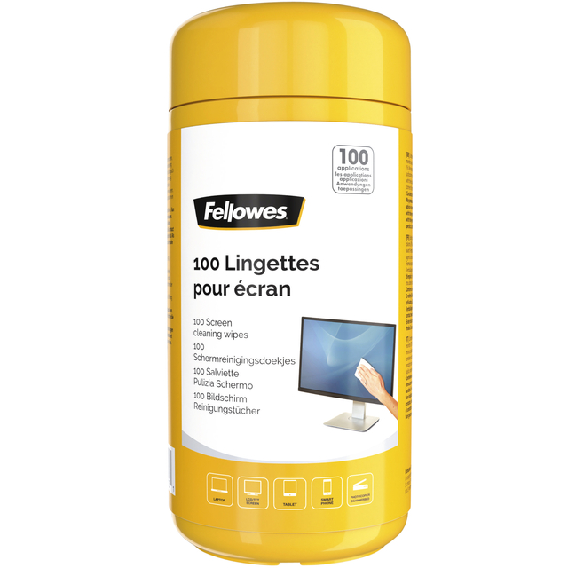 REINIGINGSDOEKJES FELLOWES SCHERM