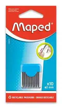 PASSERSTIFT MAPED 2MM SET á 10 STUKS
