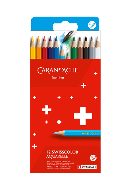 KLEURPOTLOOD CARAN D ACHE AQUAREL DOOS