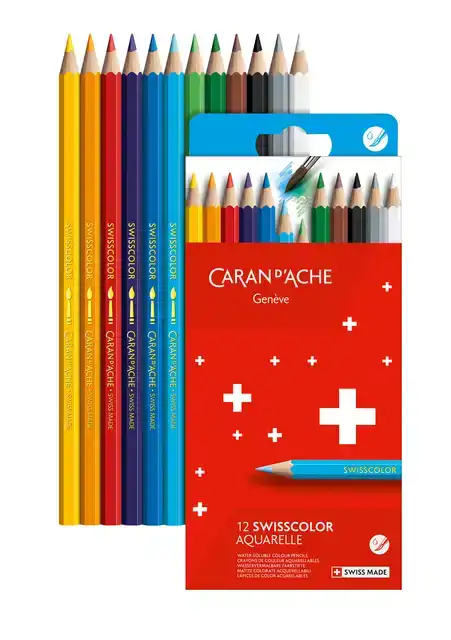 KLEURPOTLOOD CARAN D ACHE AQUAREL DOOS