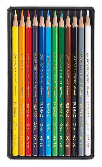 KLEURPOTLOOD CARAN D ACHE PRISMALO 12ST