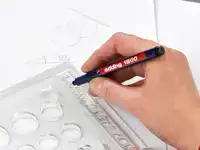 FINELINER EDDING 1800 0.25MM ZWART
