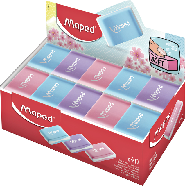 GUM MAPED ESSENTIALS SOFT PASTEL