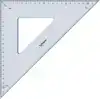 GEODRIEHOEK MAPED GEOMETRIC 32CM