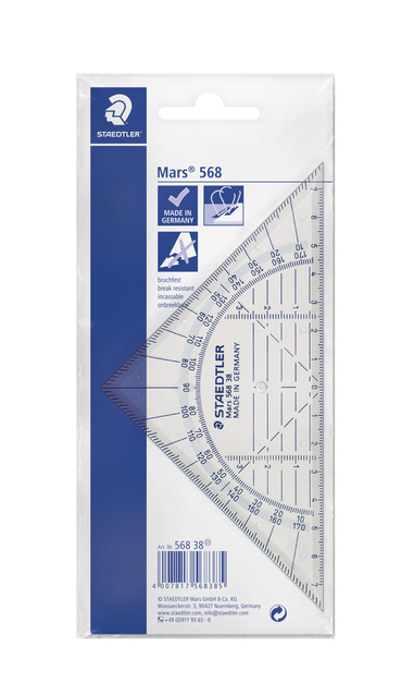 GEODRIEHOEK STAEDTLER 568 160MM