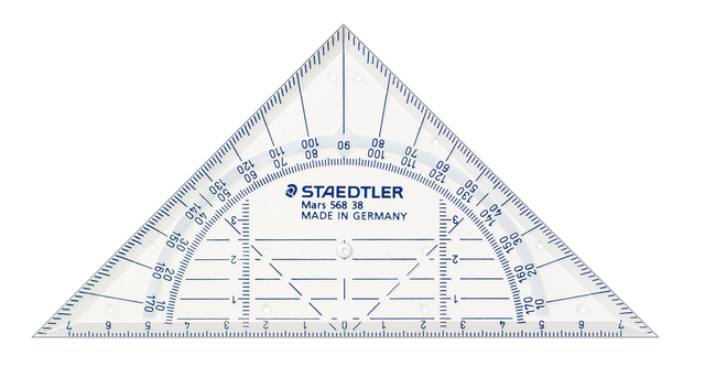 GEODRIEHOEK STAEDTLER 568 160MM