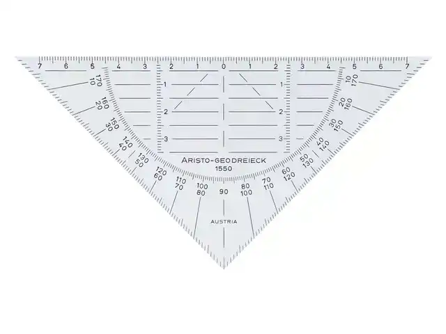 GEODRIEHOEK ARISTO 1550 160MM FLEXIBEL