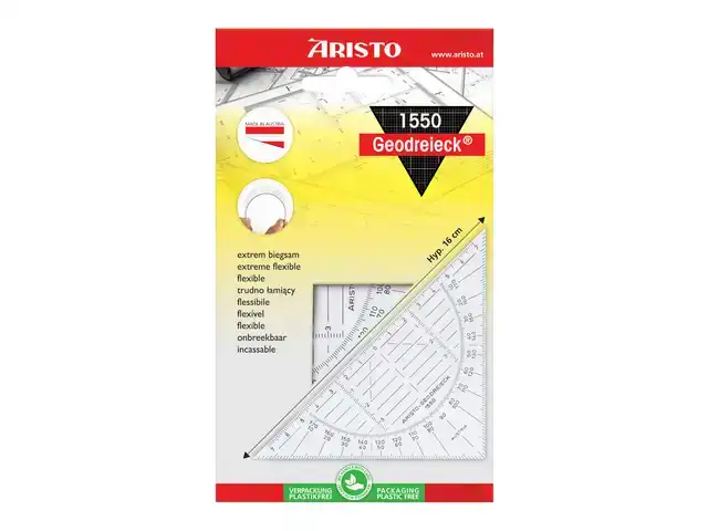 GEODRIEHOEK ARISTO 1550 160MM FLEXIBEL