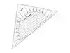 GEODRIEHOEK ARISTO 1550 160MM FLEXIBEL