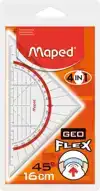 GEODRIEHOEK MAPED GEOFLEX 16CM