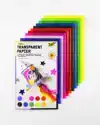 TRANSPARANT PAPIER FOLIA 18.5X29.7CM