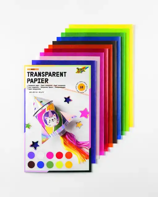 TRANSPARANT PAPIER FOLIA 18.5X29.7CM