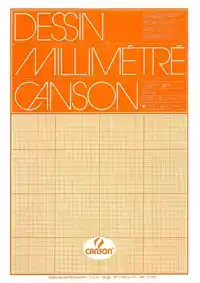 MILLIMETERPAPIER CANSON BRUINGEEL