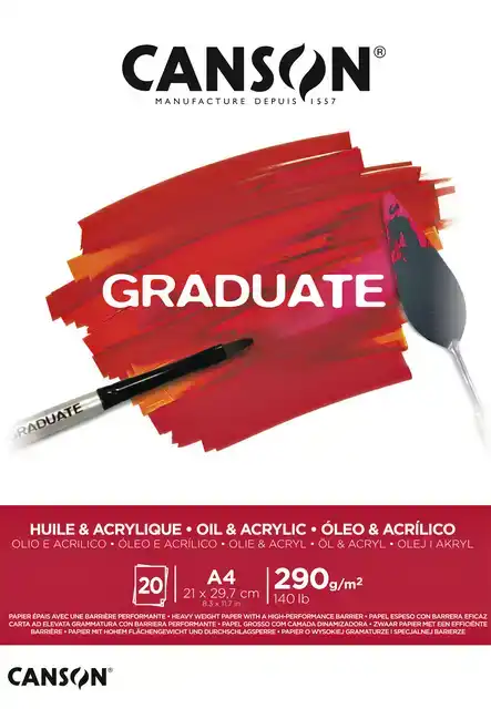 SCHILDERPAPIER CANSON GRADUATE 20VEL