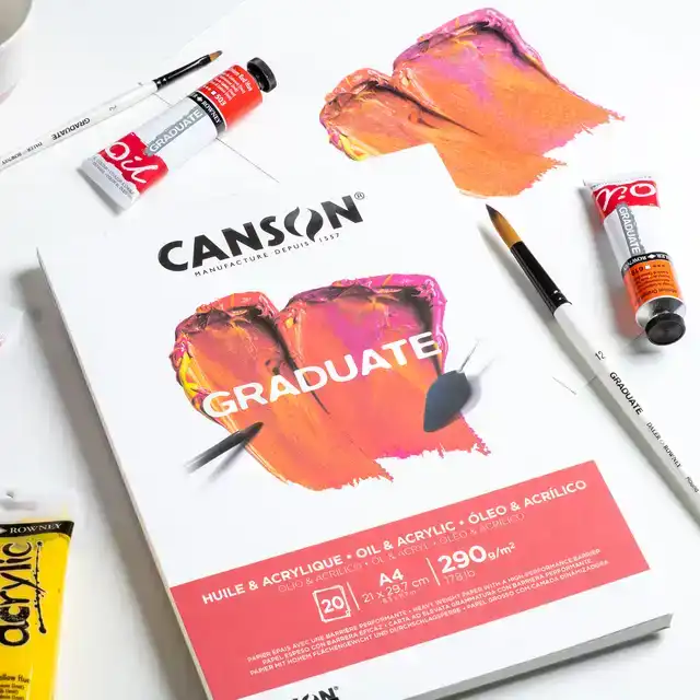 SCHILDERPAPIER CANSON GRADUATE 20VEL