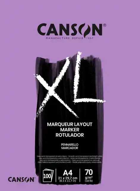 MARKERPAPIER CANSON XL MARKER 70GR A4