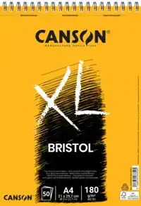 TEKENBLOK CANSON XL BRISTOL A4 50V