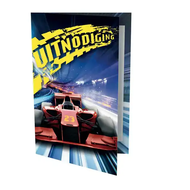 UITNODIGINGEN RACE AUTO PK 907 /LOS - FSC MIX CREDIT