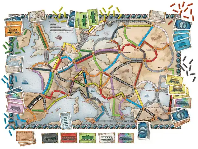 TICKET TO RIDE EUROPE DAYS OF WONDER