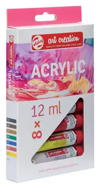 ACRYLVERF TAC MET STAPPENPLAN 12ML SET