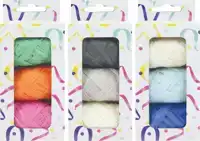 LINT RAFFIA ASSORTI ORANJE GROEN ROZE
