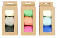 LINT RAFFIA ASSORTI ORANJE GROEN ROZE