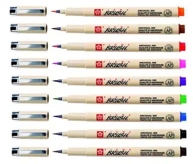 BRUSHSTIFT BRUYNZEEL SAKURA PIGMA 9ST