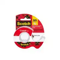 PLAKBAND SCOTCH CRYSTAL 600 19MMX25M TR
