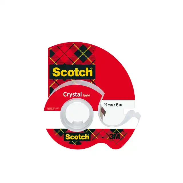 PLAKBAND SCOTCH CRYSTAL 600 19MMX15M TR