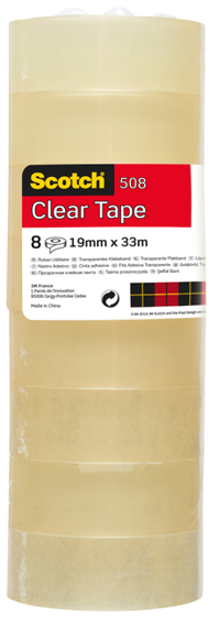 PLAKBAND SCOTCH 508 19MMX33M