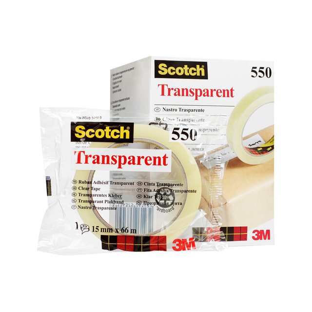 PLAKBAND SCOTCH 550 15MMX66M