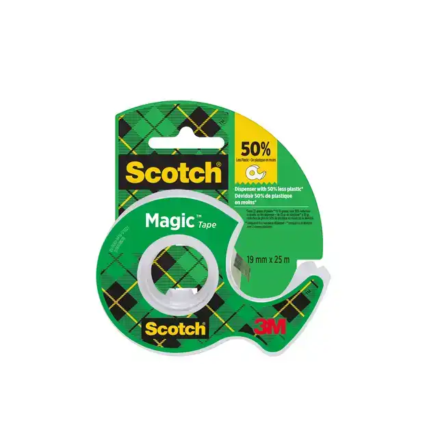 PLAKBAND 3M SCOTCH 19MMX25M MET