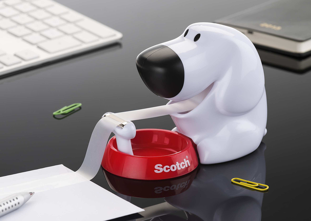 PLAKBANDHOUDER SCOTCH C31 HOND + 1ROL