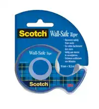 PLAKBAND SCOTCH 19MMX16.5M WALL SAFE +