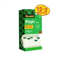 PLAKBAND SCOTCH MAGIC 810 19MMX33M MAT