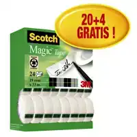 PLAKBAND SCOTCH MAGIC 810 19MMX33M MAT