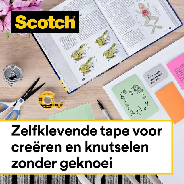 PLAKBAND 3M SCOTCH 12.7MMX6.3MM MET