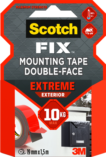 PLAKBAND SCOTCH EXTREME EXTERIOR 19MM X