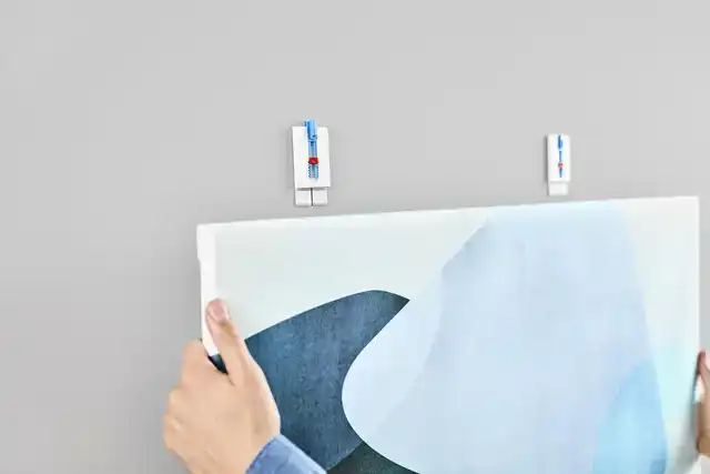 KLEVENDE SPIJKER TESA CANVAS BEHANG 2KG