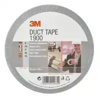 DUCT TAPE 3M 1900 50MMX50M ZILVER