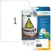 ETIKET HERMA 9500 A4 210X297MM 10ST