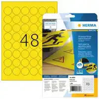 ETIKET HERMA 8034 30MM ROND 1200STUKS