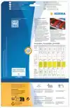 ETIKET HERMA 4576 105X148MM FOLIE WI
