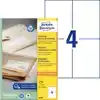 ETIKET AVERY LR3483 105X148MM A6 WIT