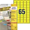 ETIKET AVERY L4793-20 38.1X21.2MM GEEL