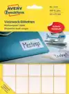 ETIKET AZ 3321 32X23MM WIT 560STUKS